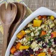 Couscous végétarien au coing