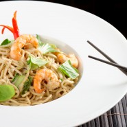 Pad Thaï aux crevettes et au citron vert