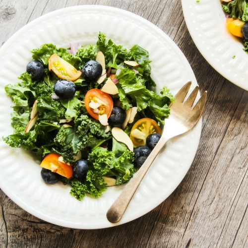 Recette Salade de Kale au citron confit