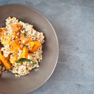 Risotto d'épeautre aux saveurs d'automne