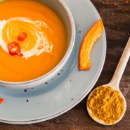 Velouté de butternut aux épices