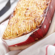 Hachis parmentier au confit de canard