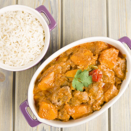 Recette Curry de porc et patate douce