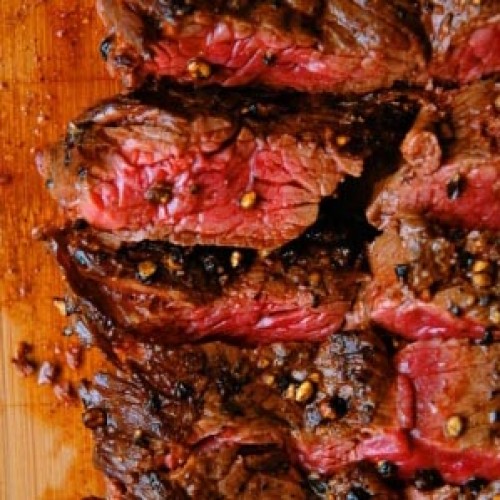 Recette Onglet au cognac