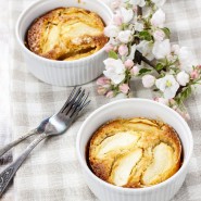 Gratin de poires aux amandes