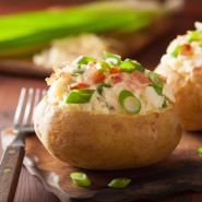 Pommes de terre farcies au mascarpone