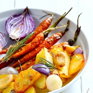 Légumes grillés et potiron