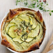 Tarte courgette et feta