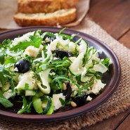 Salade de courgettes et feta