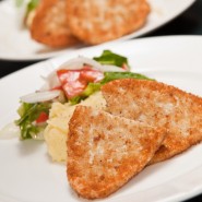 Escalopes de dinde panées au fromage