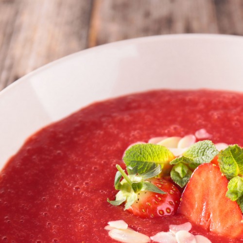 Recette Soupe de fruits rouge