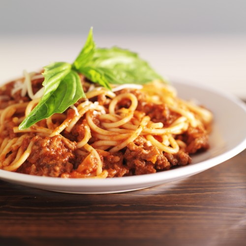 Recette Spaghettis bolognaise