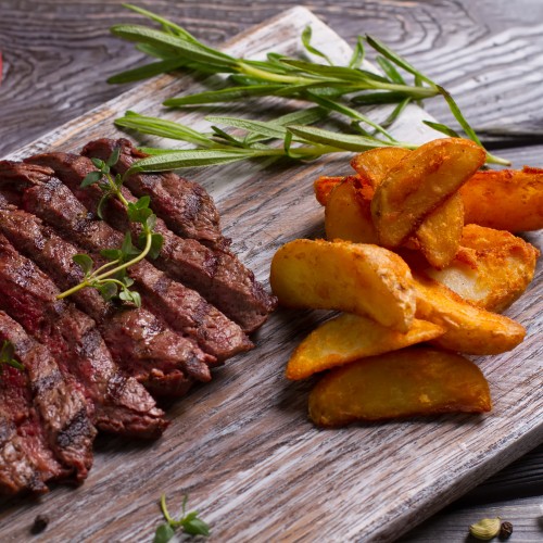 Recette Mon steak frites