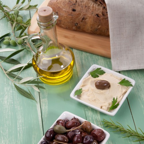 Recette Hummus aux olives