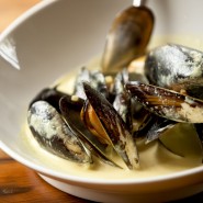 Mes moules à la crème